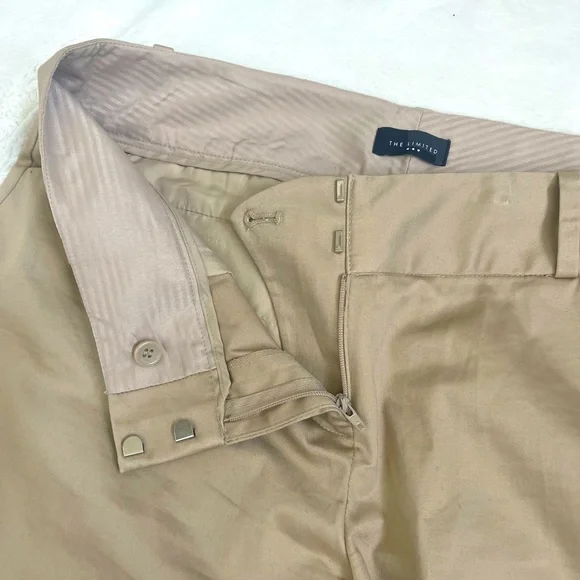 🛍️3/$25 SALE🛍️The Limited shinny khaki summer shorts - Picture 4 of 12